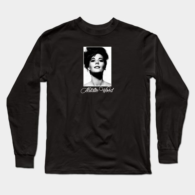 Natalie Wood Long Sleeve T-Shirt by angpatter